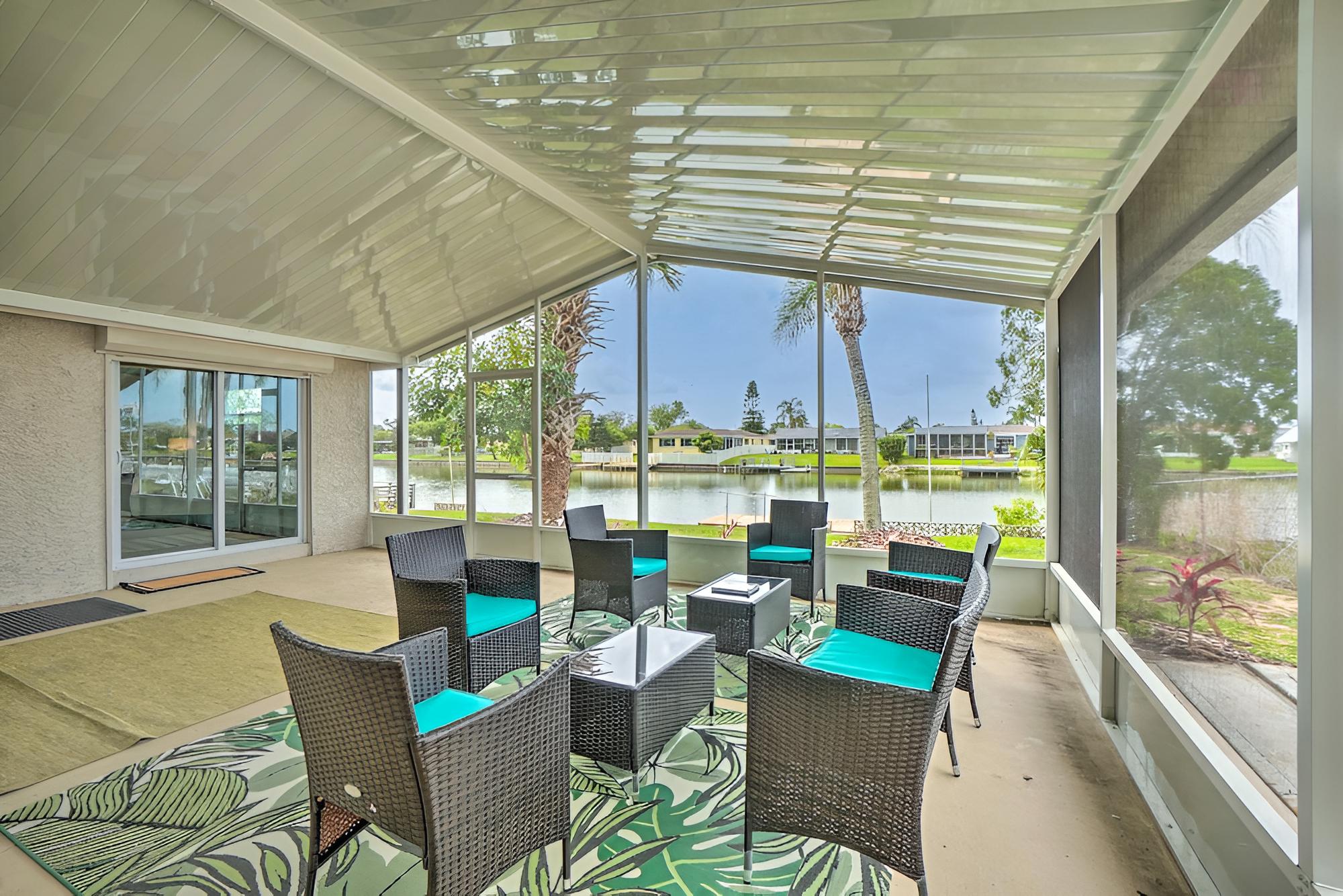 Beautiful Holiday Home w/ Dock & Furnished Lanai!