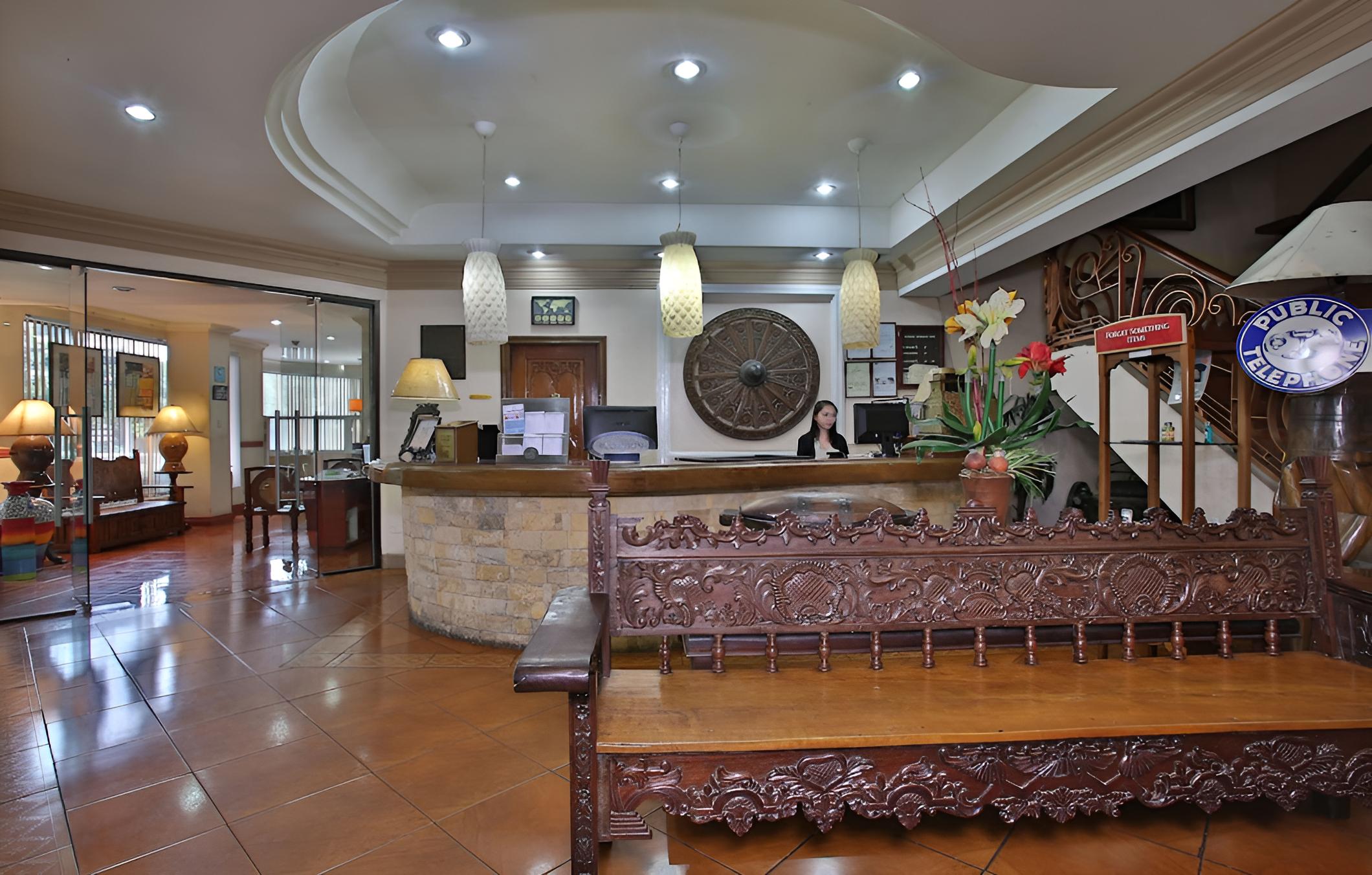 hotel reception