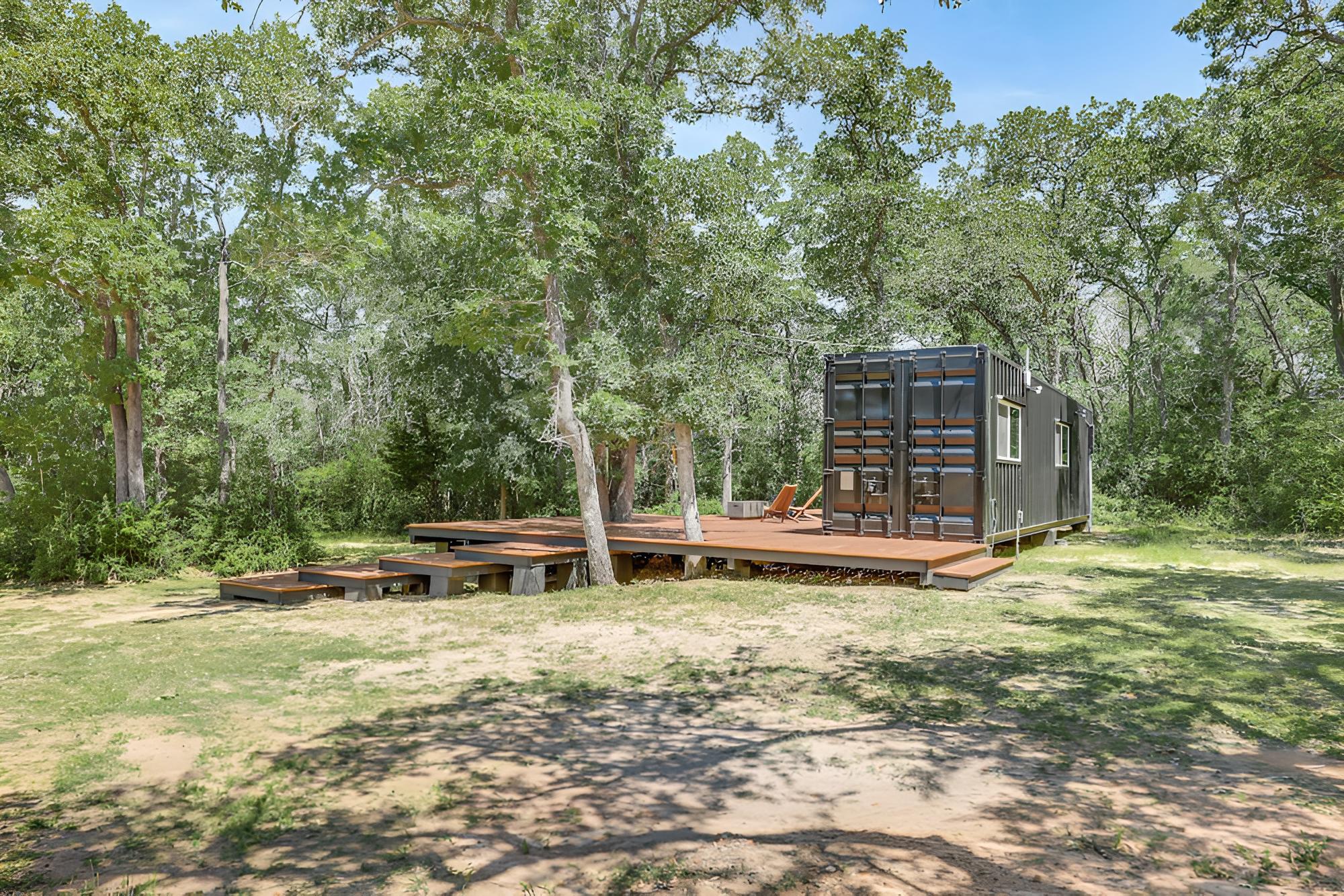 Scenic La Grange Tiny Home on 22 Acres By Wineries