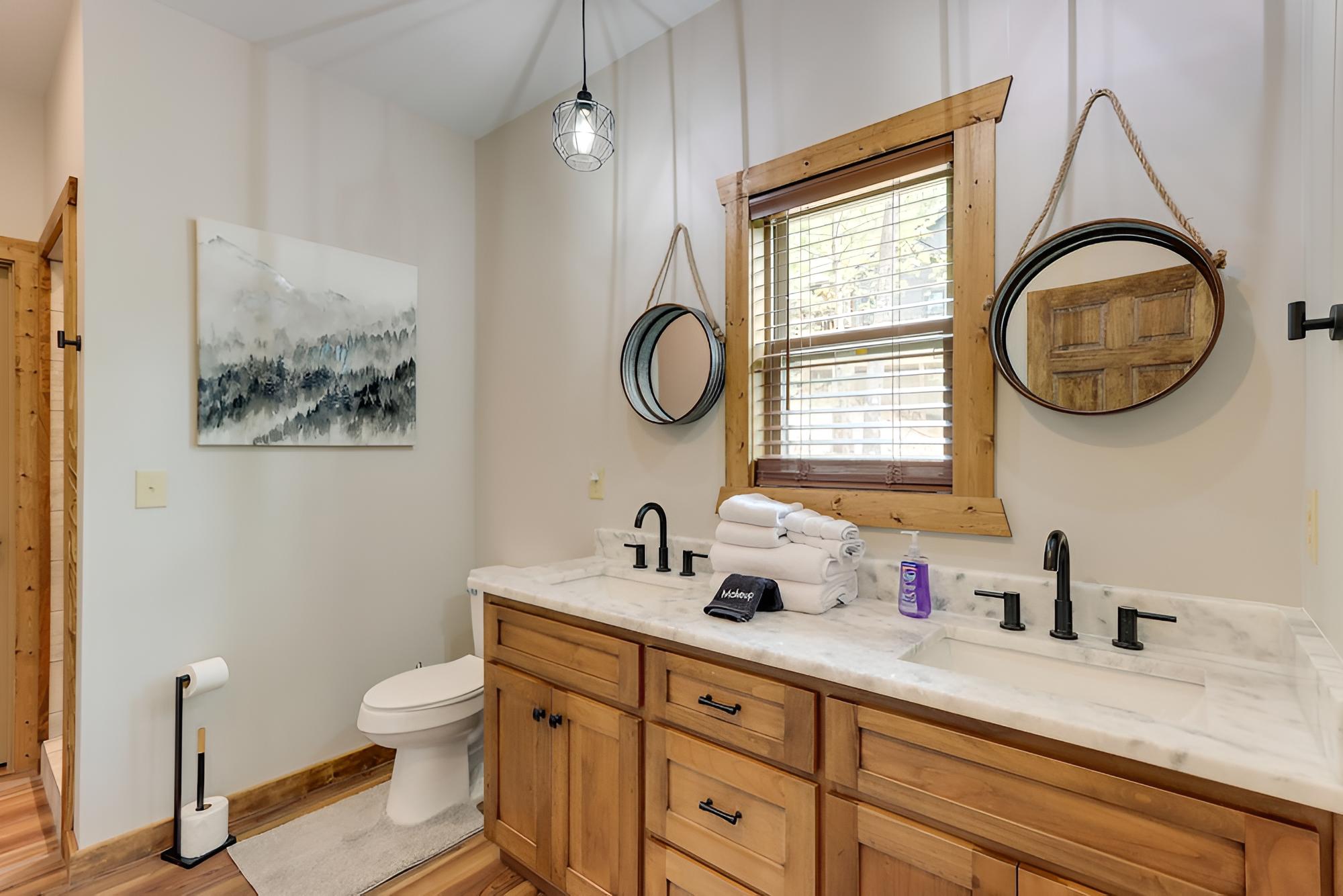 Bright Ellijay Cabin w/ Decks & Hot Tub!