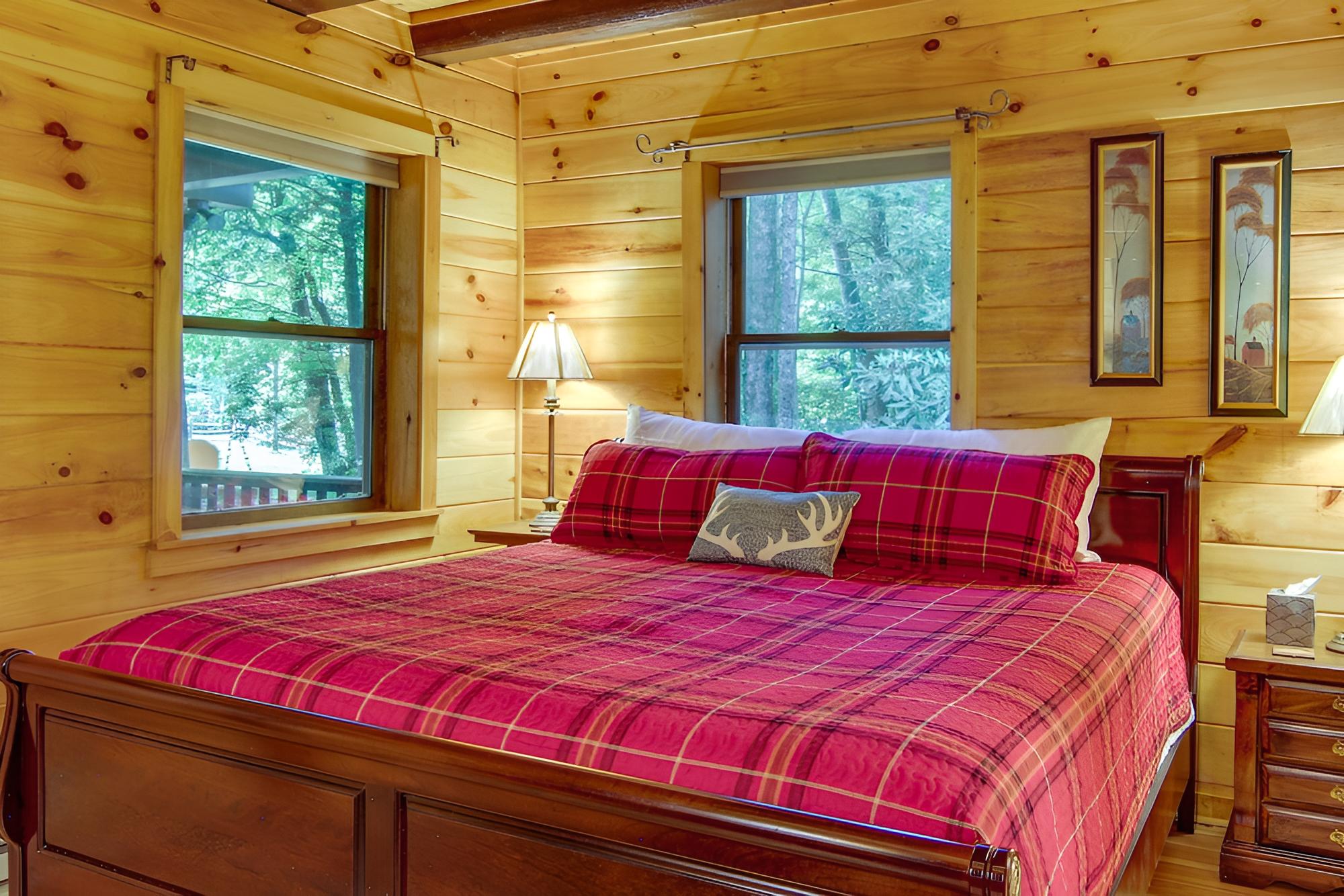 Secluded Rustic Cabin Next to South Toe River!