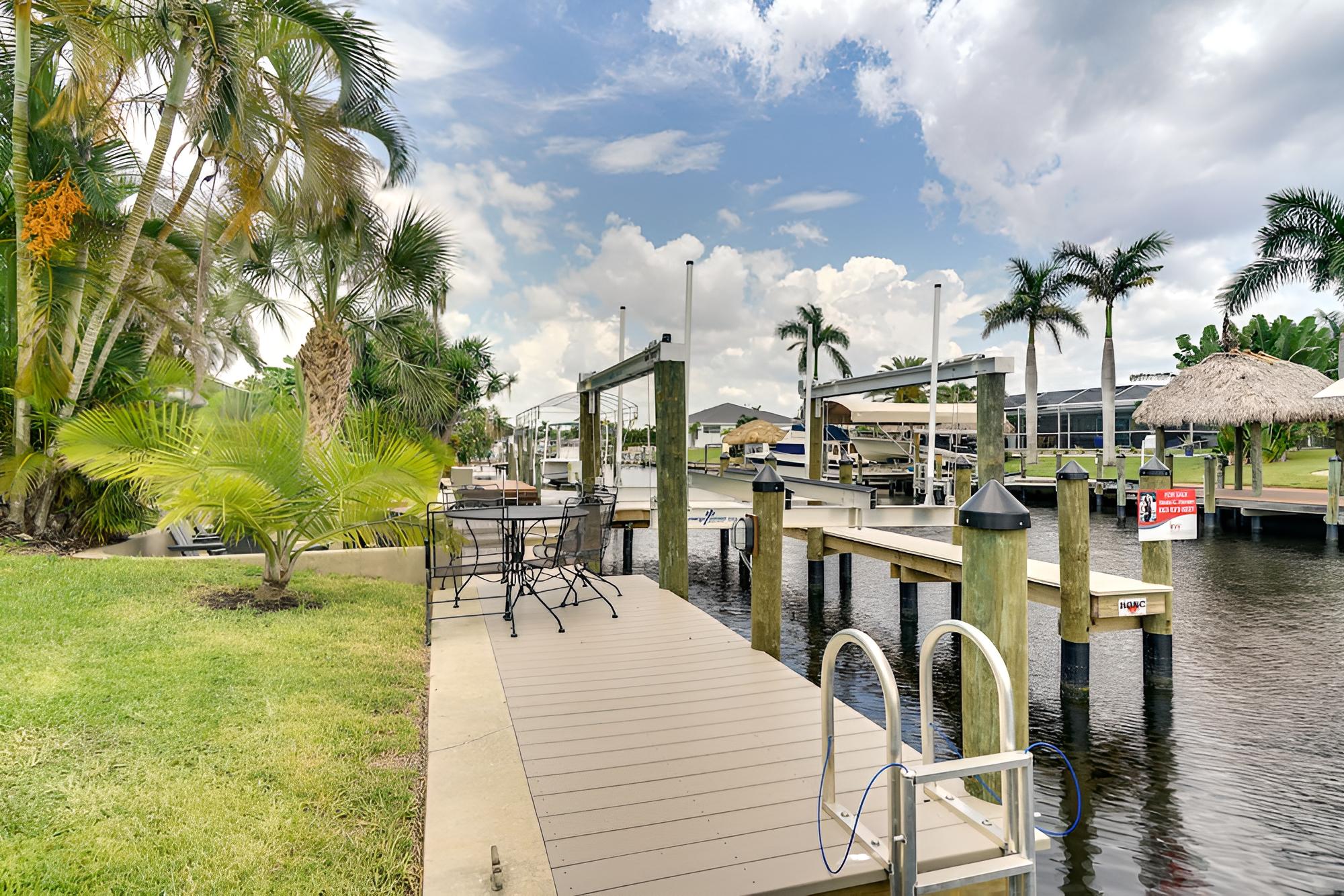 Waterfront Cape Coral Home w/ Heated Pool & Dock!