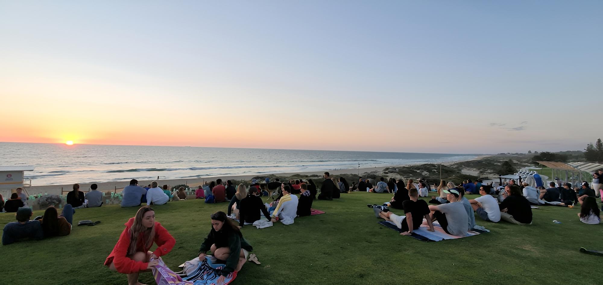 Sunset on Esplanade