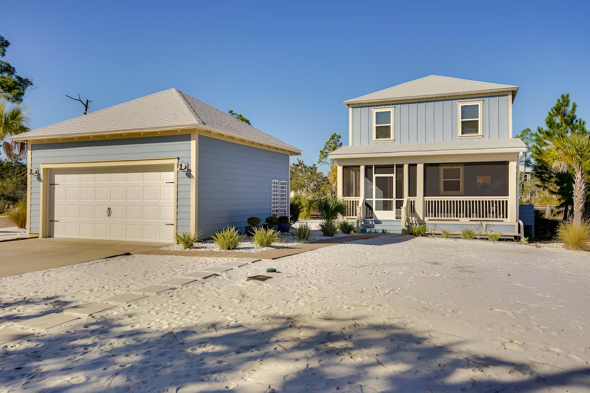 Beachy Port St Joe Home: On-site Boardwalk Access!