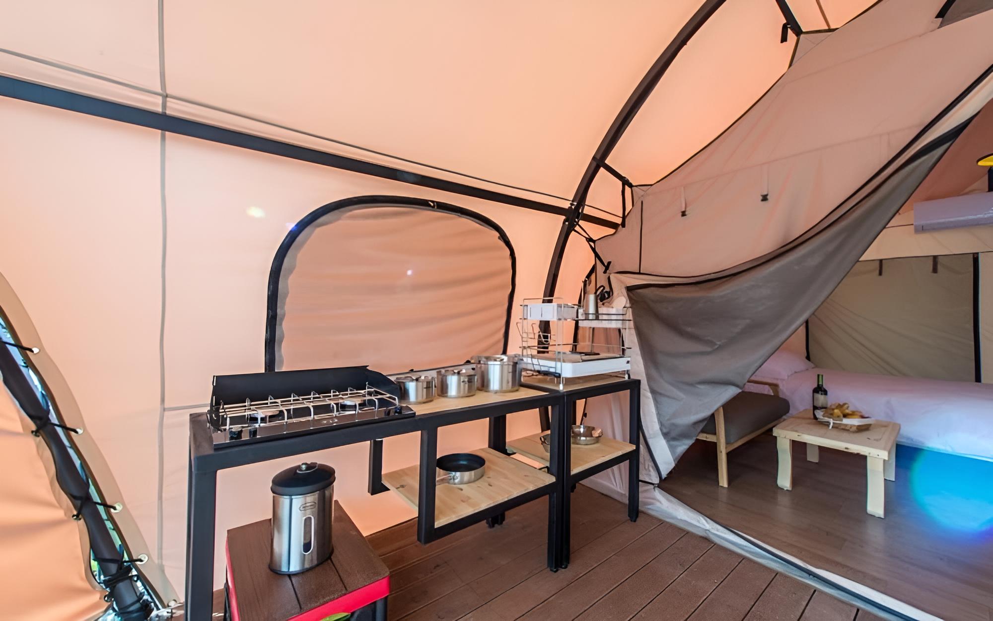 Pocheon Pureunsan Fairway Glamping view 3