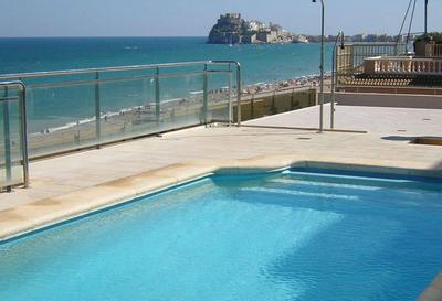 Apartamento con aire acondicionado en 1ª linea de playa edificio Molí de Vent