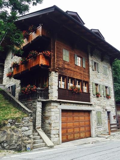 monolocale in villa