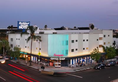 The Beverly Laurel Hotel at West Hollywood