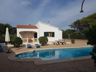 Villa María espaciosa y cálida con piscina privada