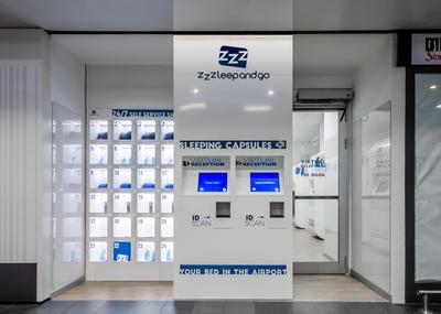 Resting Pods - ZZZleepandGo BGY Airport