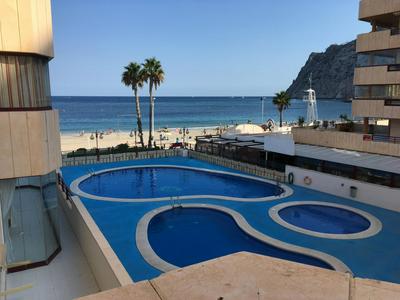 Apartamento en Calpe, playa de La Fossa, primera línea, AA