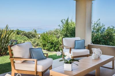 Villa Mariposa - panoramic sea view - near Chania city