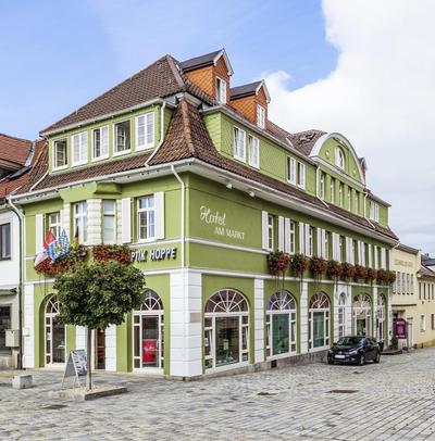 Hotel Garni am Markt - Businesshotel - Frühstücksbuffet - Fahrradabstellplatz - Hunde willkommen