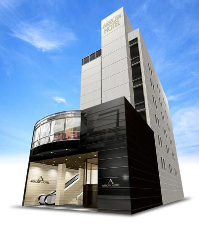 Arrow Hotel in ShinsaiBashi 朝食無料サービス中