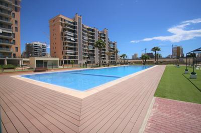 CasaTuris Playa, piscina y parking en Residencial San Juan SJ102