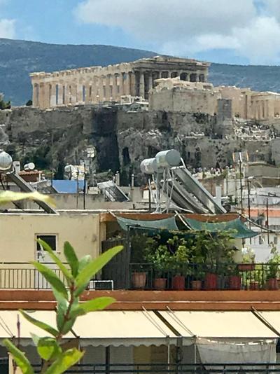 Stylish penthouse with Acropolis and 360 view