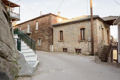 Cottage House in Traditional Greek Village