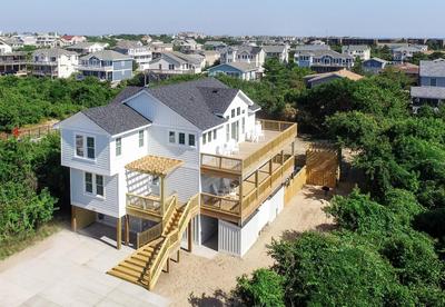 Sea Fever - Duck, Saltaire, 130 Yds to Beach, Ocean View, Pool, Hot Tub, Tiki Bar, Flex Stays