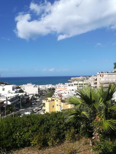 Sea view cozy studio near center of Rethymno town&free parking
