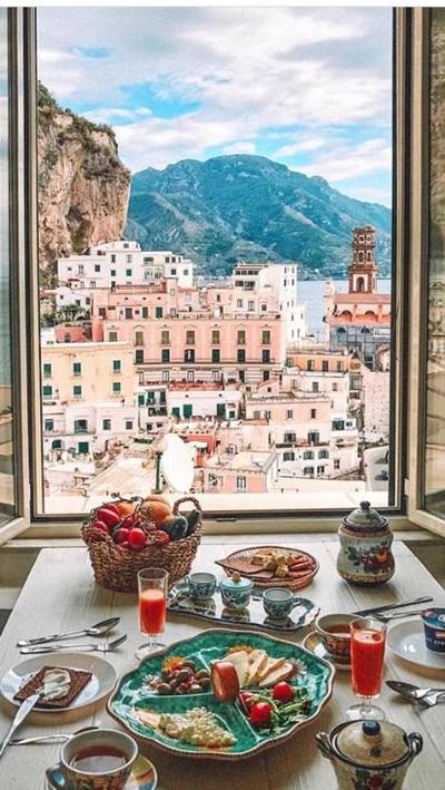 Casa Almagio - Atrani Amalfi coast - terrace & seaview