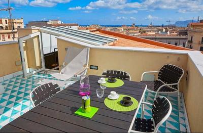 La Martorana, Luxury apartment with terrace