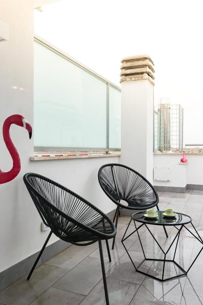 Penthouse 40 in Trastevere with seasonally Jacuzzi