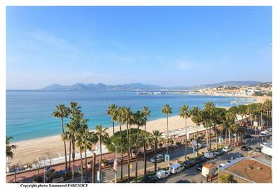 Beautiful modern apartment in La Croisette with sea view
