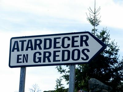 Atardecer en Gredos 1