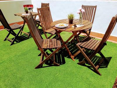 LARGE Apartment with large and sunny Terrace - Garden , ALICANTE CENTER