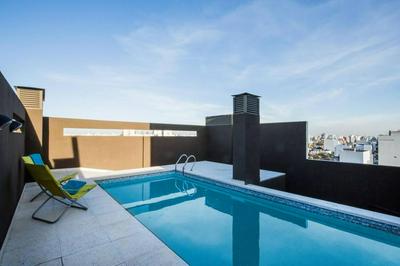 Nuevo, calido y luminoso Studio con Piscina!