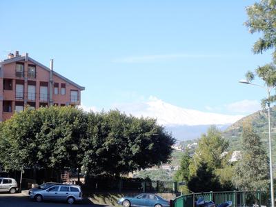 Taormina center 4 BR penthouse, terrace with views