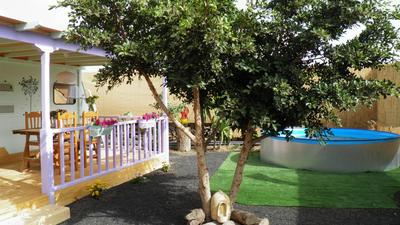caravana en oasis privado