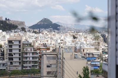Akropolis view flat near Koukaki and Plaka