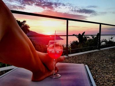 cefalù nest pool house terrace sea view