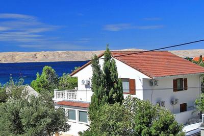 House Petra on the beach-sea