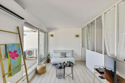 Splendide T2 plage, terrasse, piscine, clim