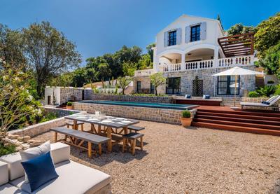 Beachfront Villa Feodora Grande with Pool