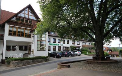 Hotel Waldblick BSR Garten mit Pavillons im Schwarzwald, ideal für Paare, Familien, Hunde
