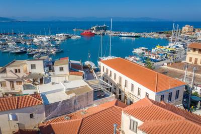The ROOF - Flat Sea View in Aegina Town