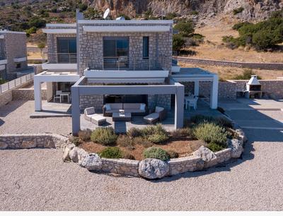 The Red Rock Villa Afandou by Rhodes4vacation