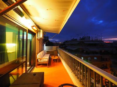 Sophia's Penthouse Apartment With Jacuzzi and Acropolis View From Big Terrace