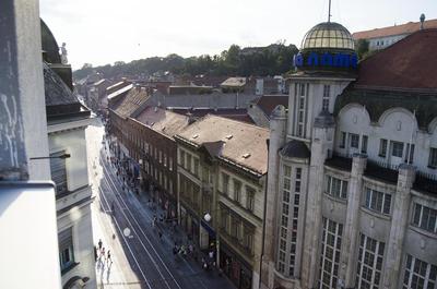 Studio apartment with a view of Ban Jelačić Square