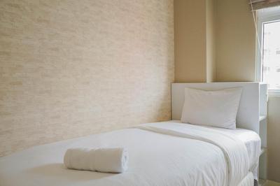 Cozy 2BR for 3 Pax Green Pramuka City Apartment By Travelio