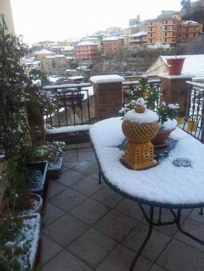 La scalinata del Borgo