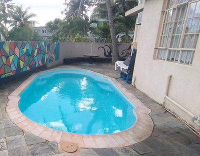 Family apartment with pool in Trou-aux-Biches, 80 m²