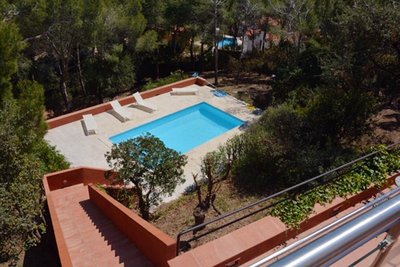 Luxury Villa in Tamariu + Sea View