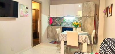 One bedroom appartement at Giardini Naxos 50 m away from the beach with sea view and furnished terrace