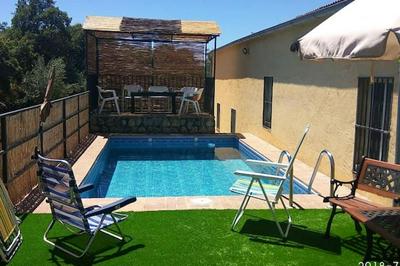 Spacious villa with private pool in Caceres
