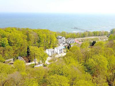 Haus Königsstuhl in Sellin - Penthouse mit Kamin und Balkon
