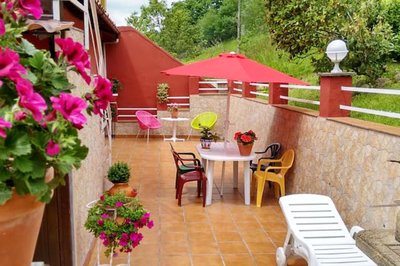 Charming apartment in Villamayor 74 m² with mountain view